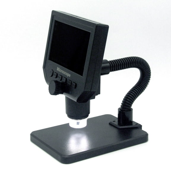 Microscope,Lcd Microscope With And Built-in Microscope With 8 Portable Lcd Microscope 8 L-eds And Dsfen