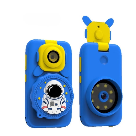 Microscope Mobile Phone Camera with Flip Shot for Kids, 1200x High Definition Viewing Lens Phone Toy with 22 scientific interactive