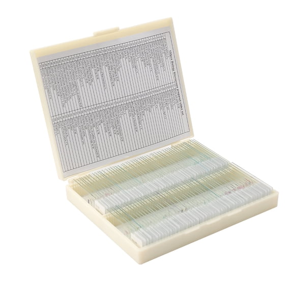 Microscope Slides,Slips Portable Microscope Slides Sample Animal / De Slips Microscope 100 Pcs Des Plantes 100pcs/set Sample De Tissus Cover Slips Animal Portable Science Cover Science Des 100