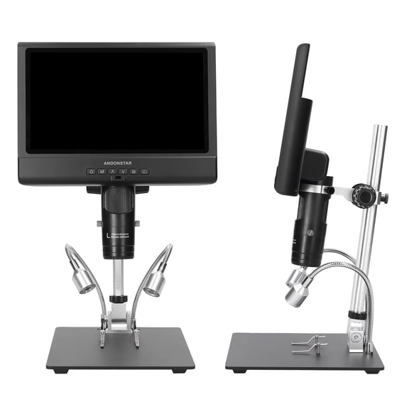 Microscope,Workbench With Led With Led Lamp Maintenance Workbench With 10inch Lcd Display Picture Video Maintenance Display 4x Display Video Maintenance Workbench Microscope 1080p 10inch