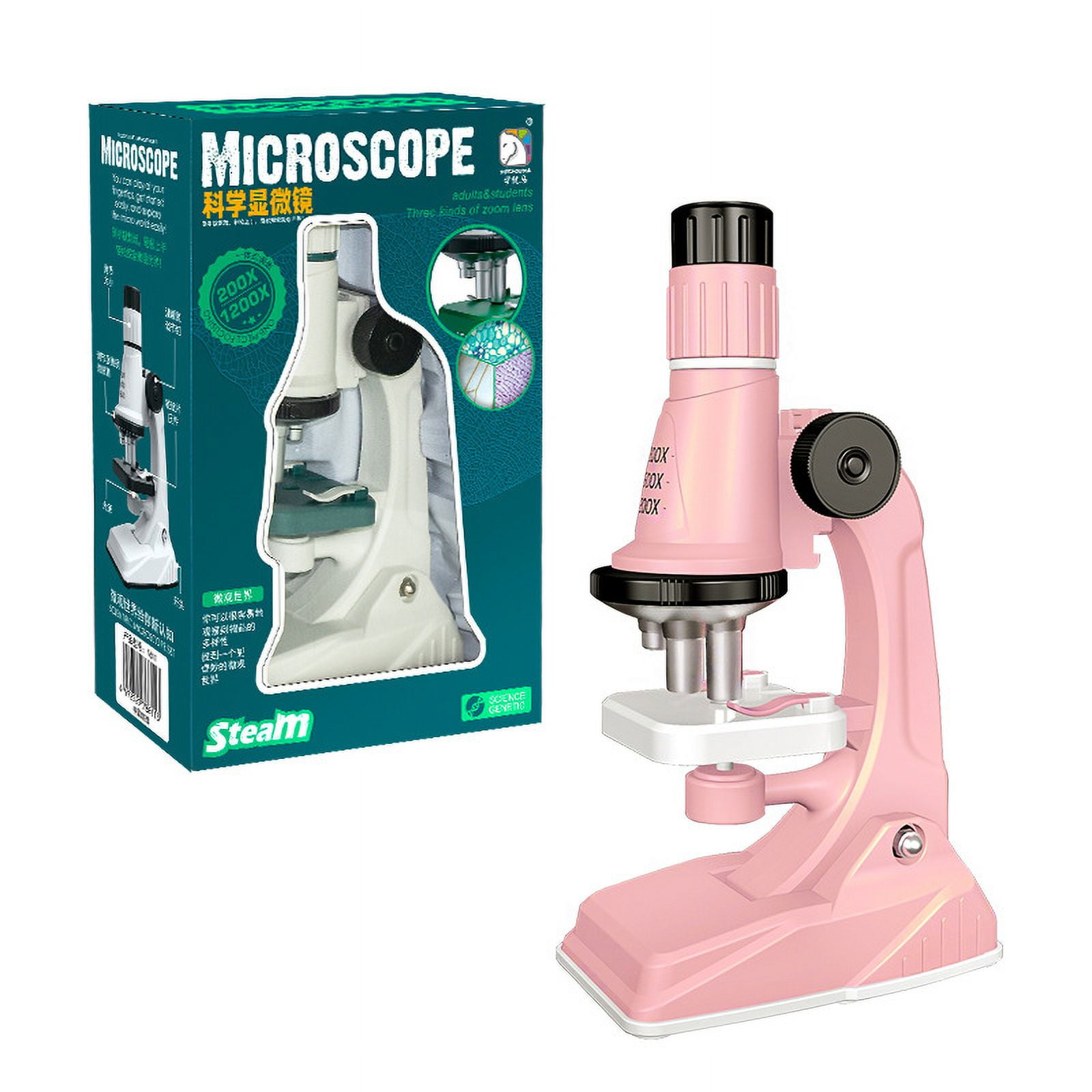 Microscope for Kids Science Kit with an EasytoUse Kids Microscope