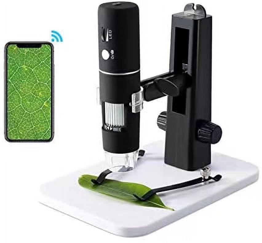 Microscopio Digitale Bambini Con Schermo LCD 2'' - Ingrandimento 50-1000x, Con Scheda SD 32GB - Foto 4