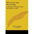 thumbnail image 1 of Microscopy and Bacteriology: A Manual for Students and Practitioners (1903) Paperback, 1 of 1