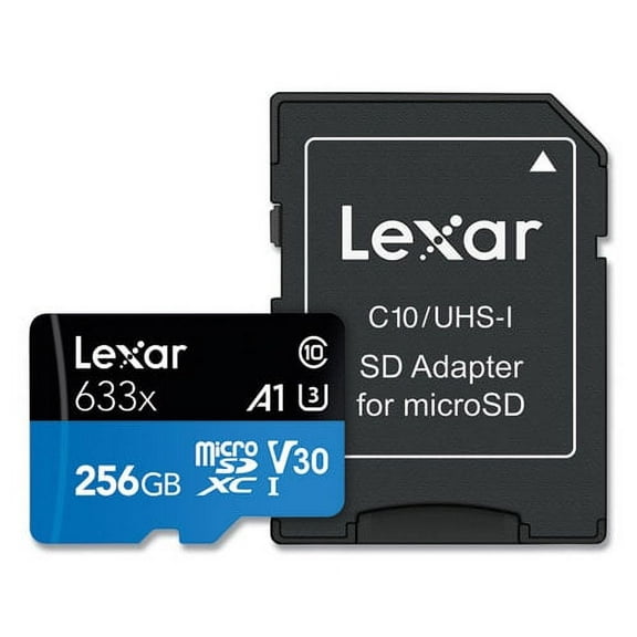 Microsdxc Memory Card, Uhs-I U1 Class 10, 256 Gb | Bundle of 2