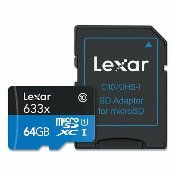 Microsdxc Memory Card, Uhs-I U1 Class 10, 64 Gb | Bundle of 5