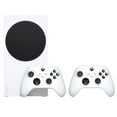 thumbnail image 1 of Microsoft 2020 New Xbox 512GB SSD Console Bundle with Two New Xbox Wireless Controllers - Robot White, 1 of 9