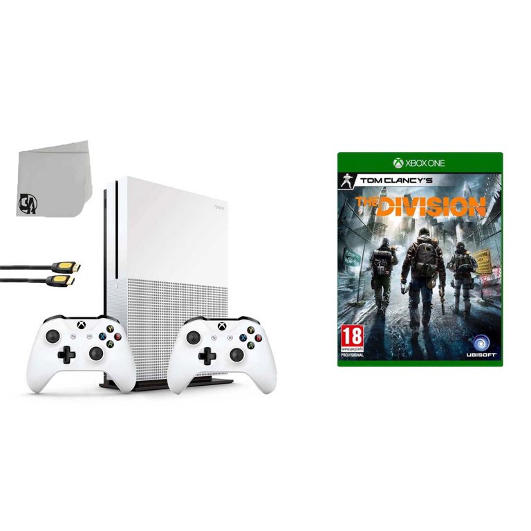 Microsoft 234-00051 Xbox One S White 1TB Gaming Console with