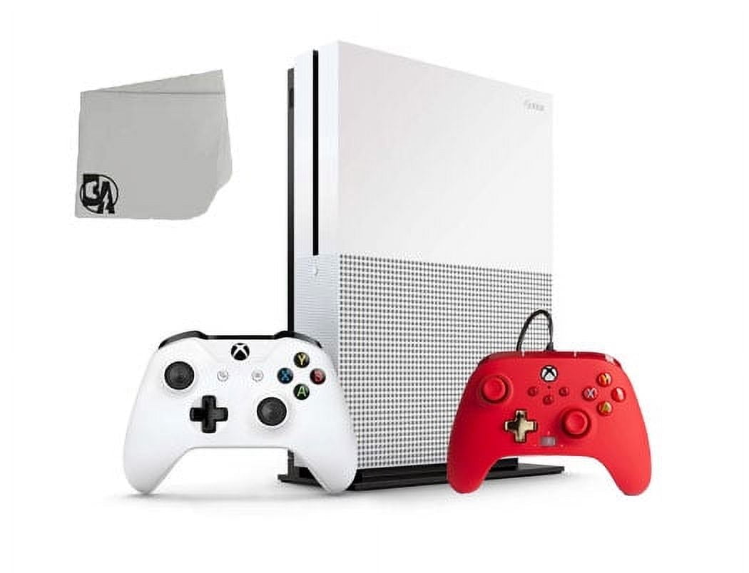 Microsoft 234 00051 Xbox One S White 1TB Gaming Console with