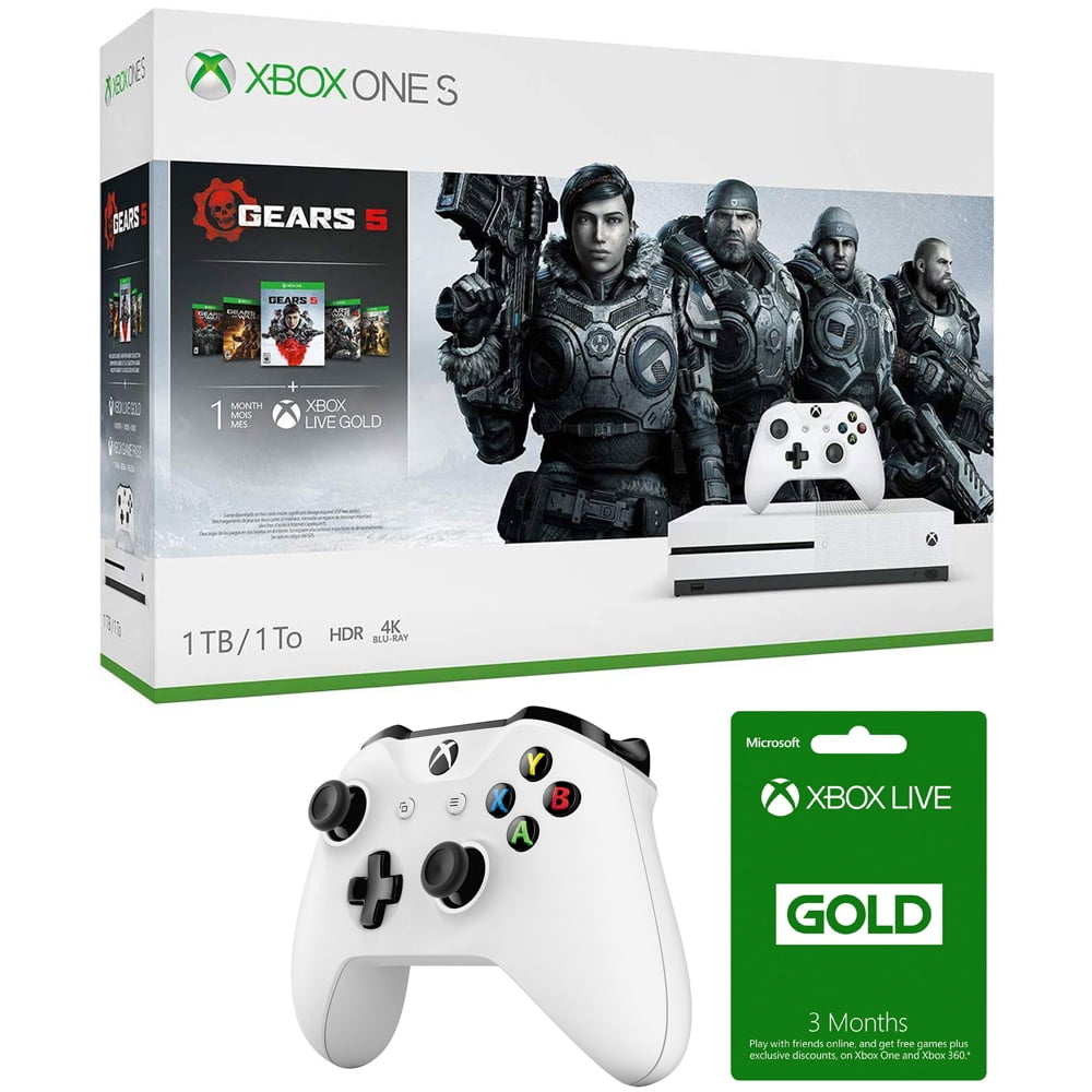 Xbox one s gears clearance of war 5 bundle