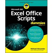 Microsoft 365 Excel Office Scripts for Dummies, Paperback