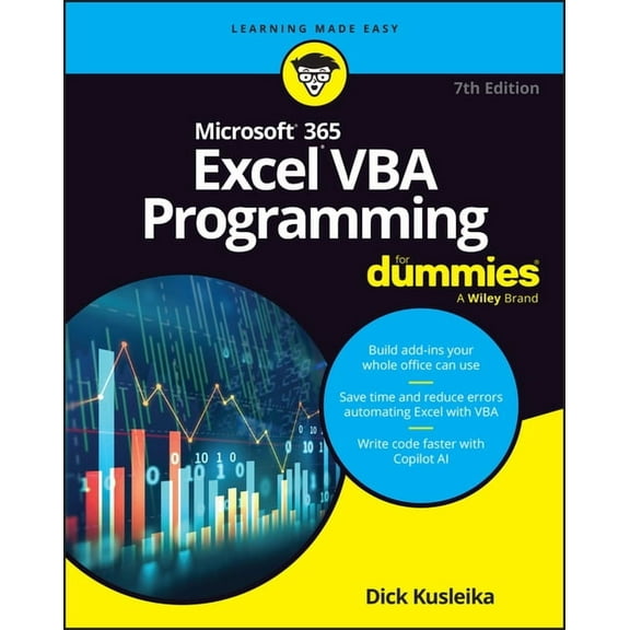 Microsoft 365 Excel VBA Programming for Dummies, (Paperback)
