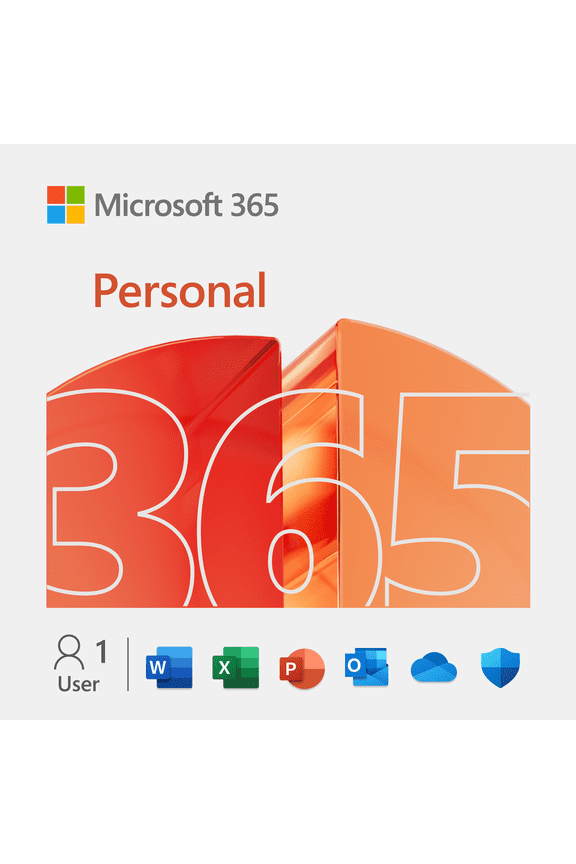 365 Personal | 6-Month Subscription, 1 Person | Premium Office apps | 1TB OneDrive Cloud Storage | PC/Mac Download