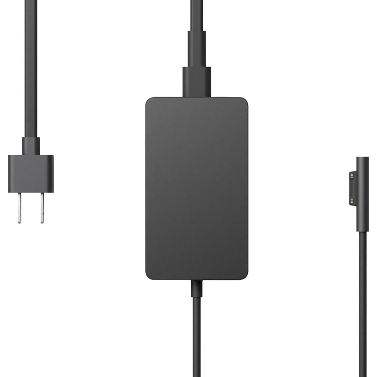 Black 127W Power Adapter for Microsoft Surface Devices