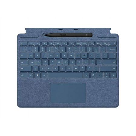 Microsoft - Surface Slim Pen 2 and Pro Signature Keyboard for Pro X, 8, 9 - Sapphire