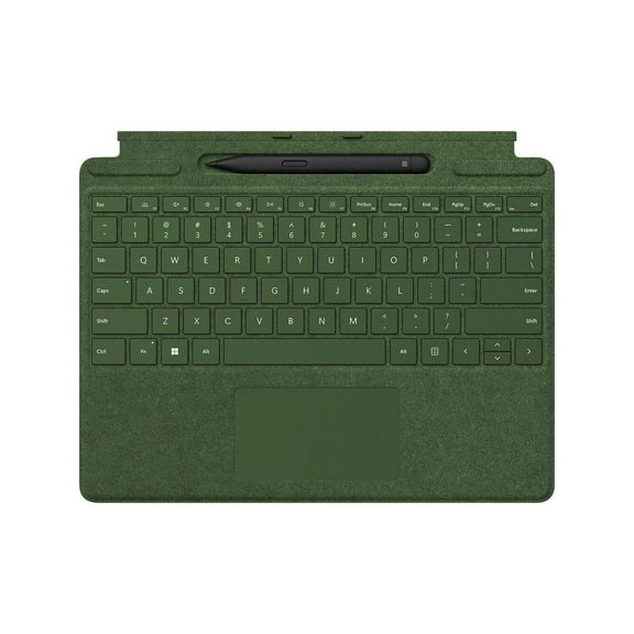 Microsoft 8X600121 Surface Pro Signature Keyboard Cover with Slim Pen 2 - Forest