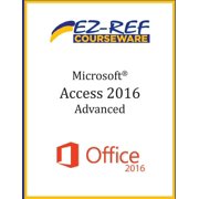 Microsoft Access 2016 - Advanced Instructor Guide Black & White, Paperback