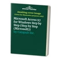 thumbnail image 1 of Pre-Owned Microsoft Access 97 (Step by Step (Microsoft)) (Paperback) 1572313161 9781572313163, 1 of 1
