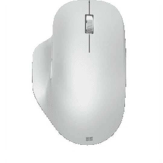 Microsoft Bluetooth Ergonomic Mouse - Glacier with Comfortable  