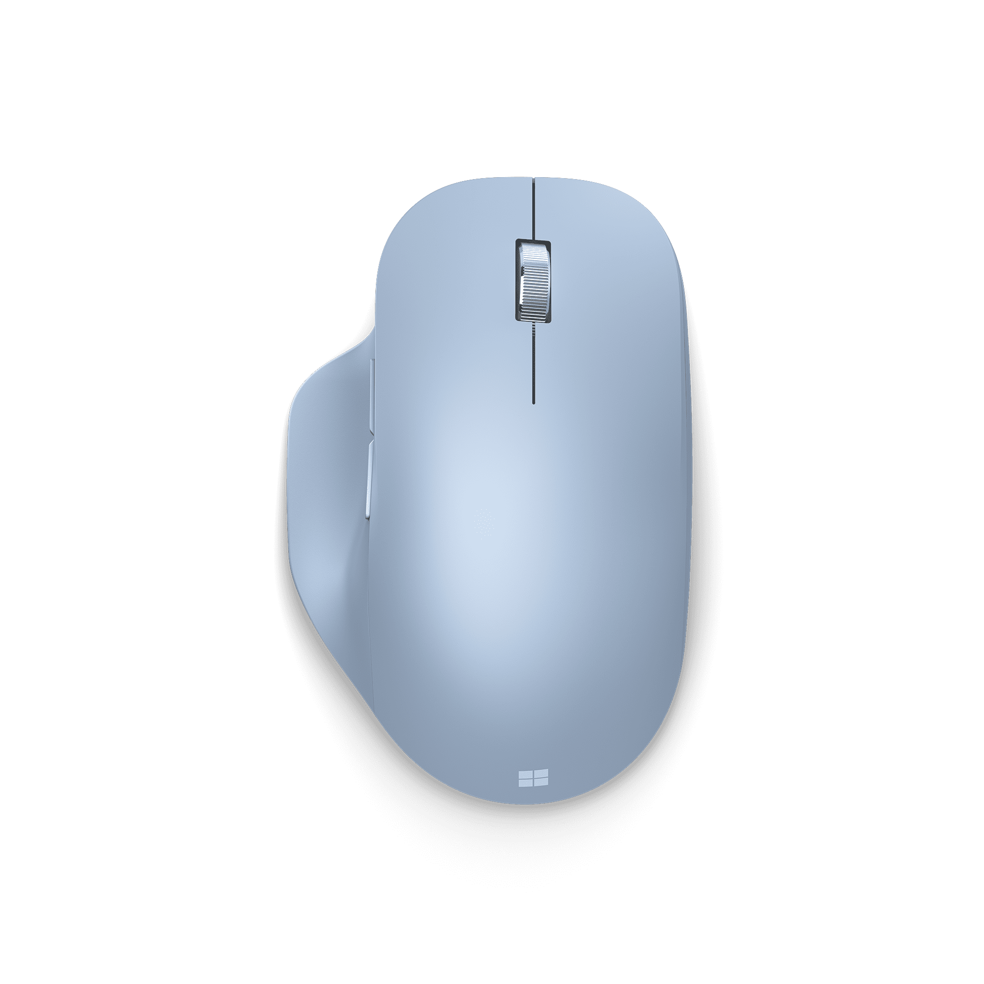 Microsoft® Bluetooth Ergonomic Mouse, Pastel Blue-Wireless Microsoft® Bluetooth Ergonomic Mouse, Pastel Blue-Wireless