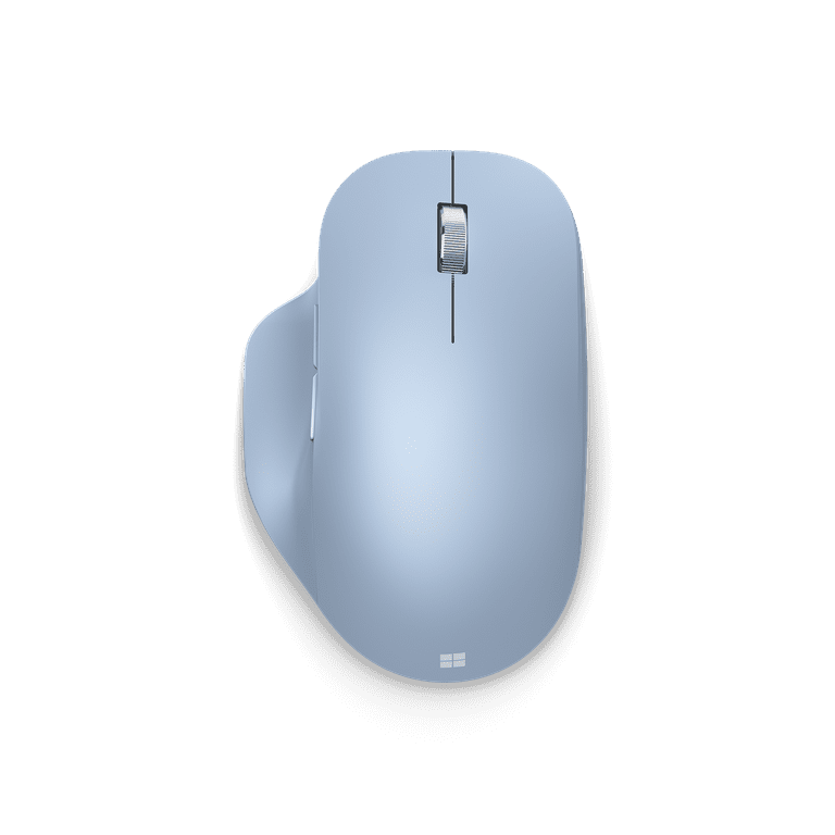Microsoft® Bluetooth Ergonomic Mouse, Pastel Blue-Wireless