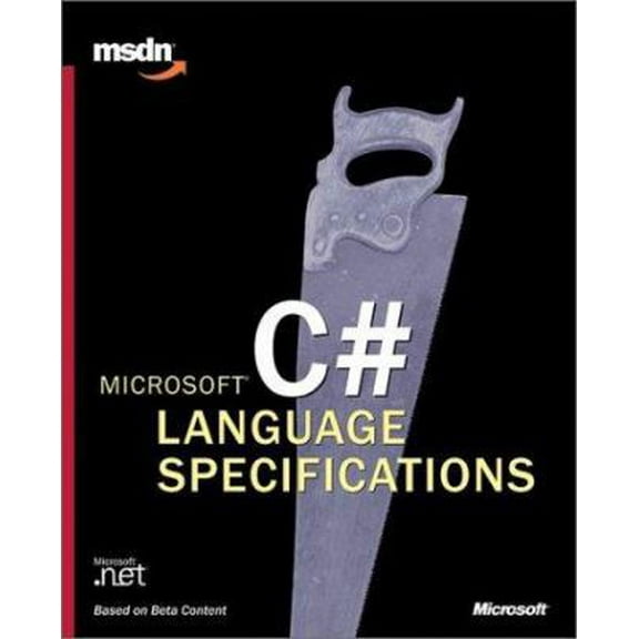 Pre-Owned Microsoft C# Language Specifications (Paperback) 0735614482 9780735614482