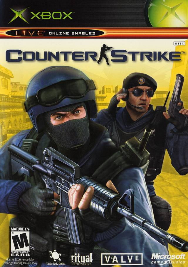 Counter Strike (Xbox Game Used) Japanese Import NTSC J RARE