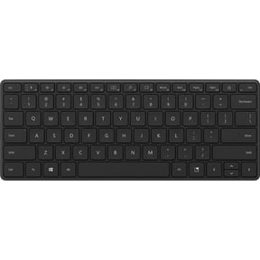 Microsoft Designer Compact Keyboard - Matte Black. Standalone Wireless Bluetooth Keyboard. Compatible with Bluetooth Enabled PCs/Mac