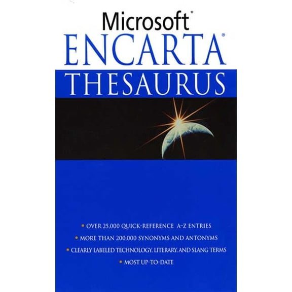 Pre-Owned Microsoft Encarta Thesaurus (Unknown) 0312983638 9780312983635