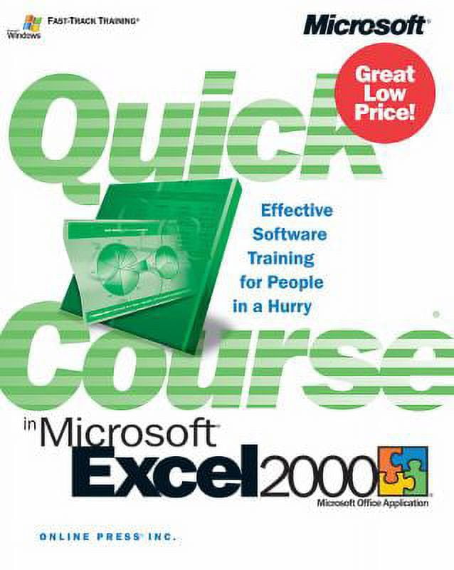 Pre-Owned Quick Course in Microsoft Excel 2000 (Paperback) 0735610819 9780735610811