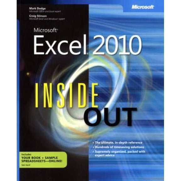 Pre-Owned Microsoft Excel 2010 Inside Out