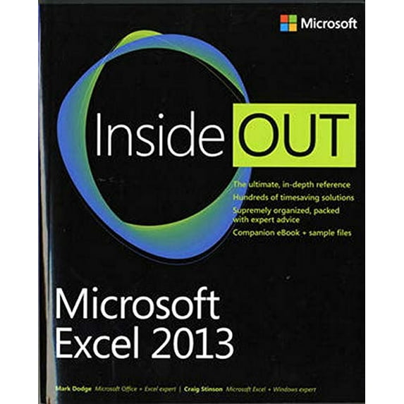 Pre-Owned Microsoft Excel 2013 Inside Out (Paperback) 0735669058 9780735669055