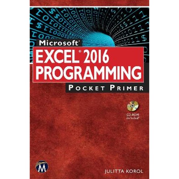 Pre-Owned Microsoft Excel 2016 Programming Pocket Primer (Paperback) 1942270828 9781942270829