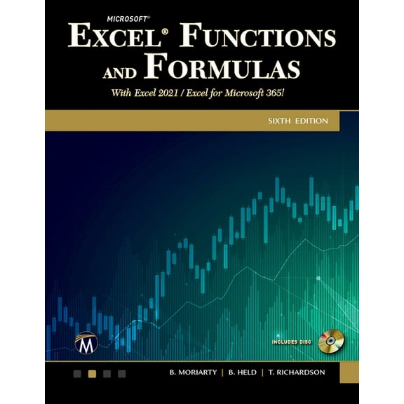 Microsoft Excel Functions and Formulas: With Excel 2021 / Microsoft 365, (Paperback)