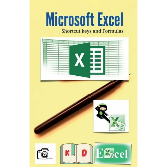 Microsoft Excel: Shortcut keys and Formulas (Paperback)
