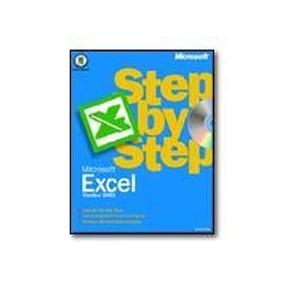 Pre-Owned Microsoft Excel version 2002 - Step by Step - Ed. 1 - self-training course - CD - English
