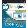 thumbnail image 1 of Pre-Owned Excel 2003 Top 100 Simplified Tips &amp; Tricks, 9780764597619, 0764597612, Paperback, 2 edition, 1 of 1