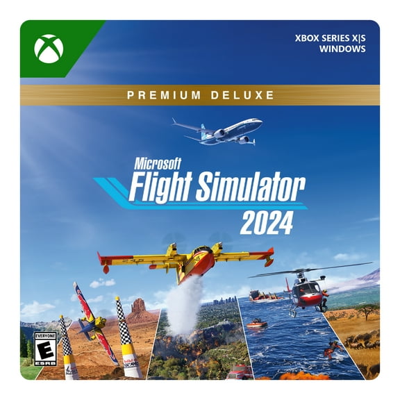 Microsoft Flight Simulator 2024:Premium Deluxe Edition - Xbox Series X|S, Windows 10 [Digital]