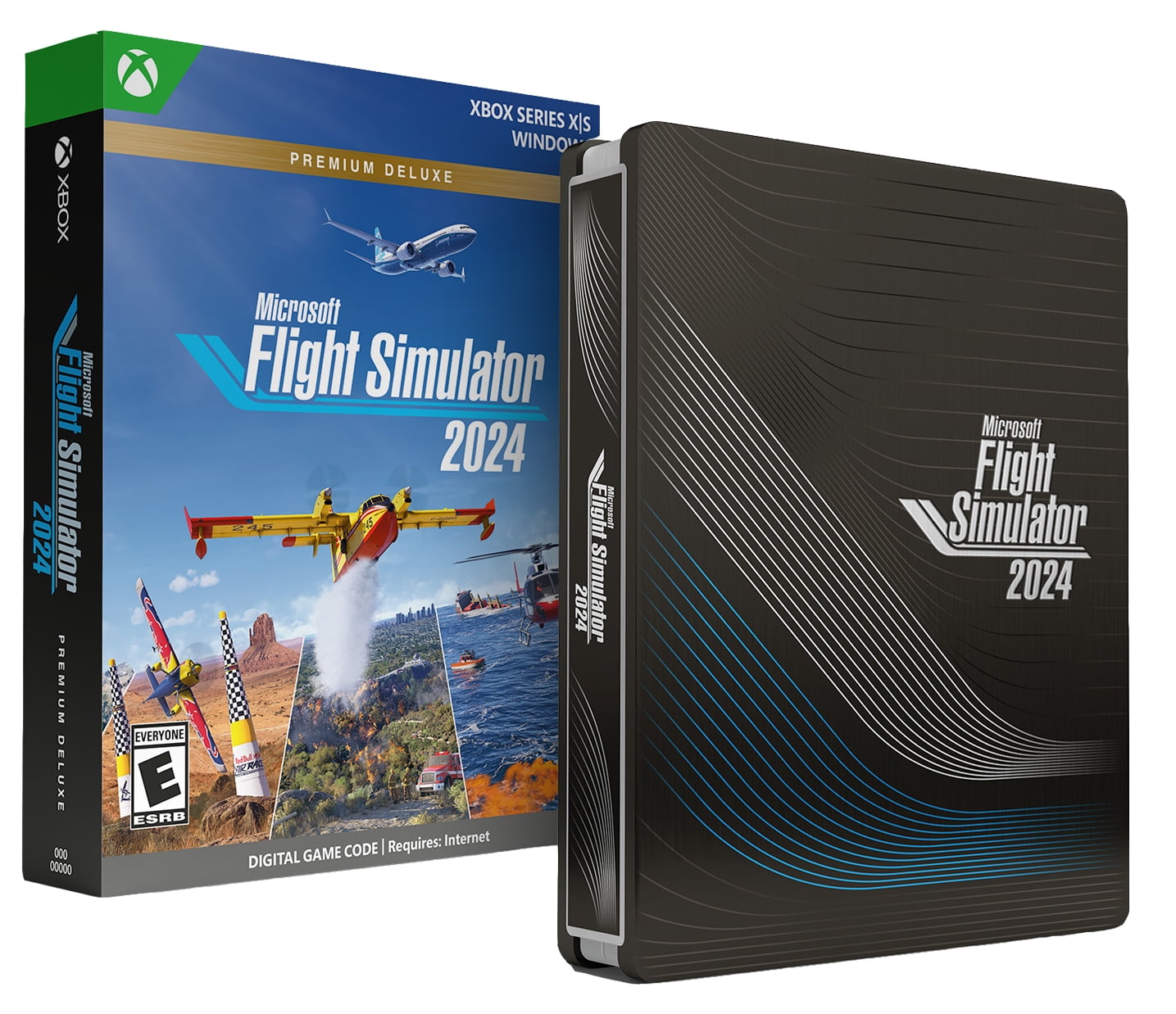 Microsoft Flight Simulator 2024 Premium Deluxe SteelBook Edition