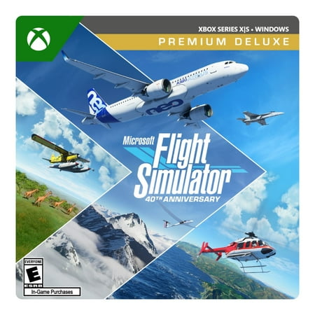 Microsoft Flight Simulator 40th Anniversary Premium Deluxe Edition - Xbox Series X|S, Windows 10 [Digital]