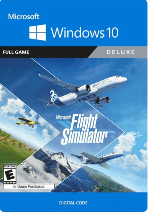 VIDEO GAME Microsoft Flight Simulator X Deluxe Edition PC Software (BRAND  NEW)