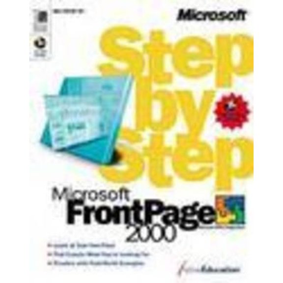Pre-Owned Microsoft FrontPage 2000 Step by Step [With *] (Paperback) 1572319801 9781572319806