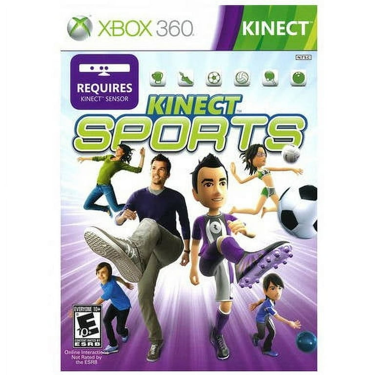 Xbox 360 best sale kinect sports