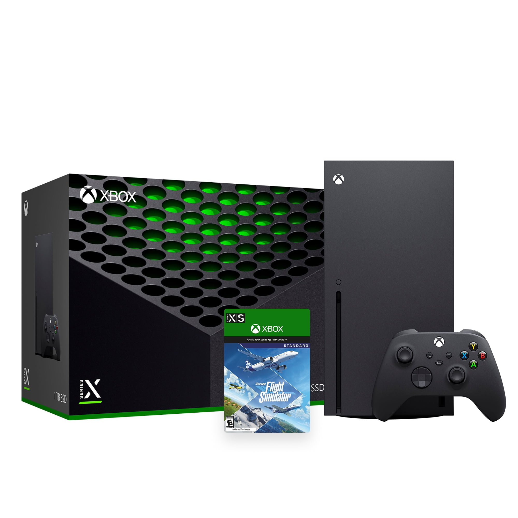 Microsoft Latest Xbox Series X Gaming Console Bundle - 1TB SSD Black Xbox  Console and Wireless Controller with Flight Simulator and Mytrix HDMI Cable  