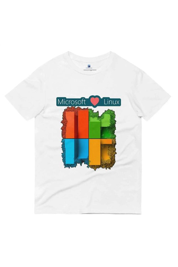 Microsoft Love Linux T-Shirt