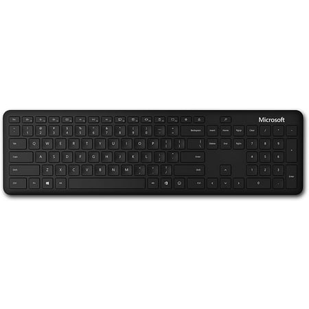 Microsoft - Full-size Wireless Bluetooth Keyboard - Black