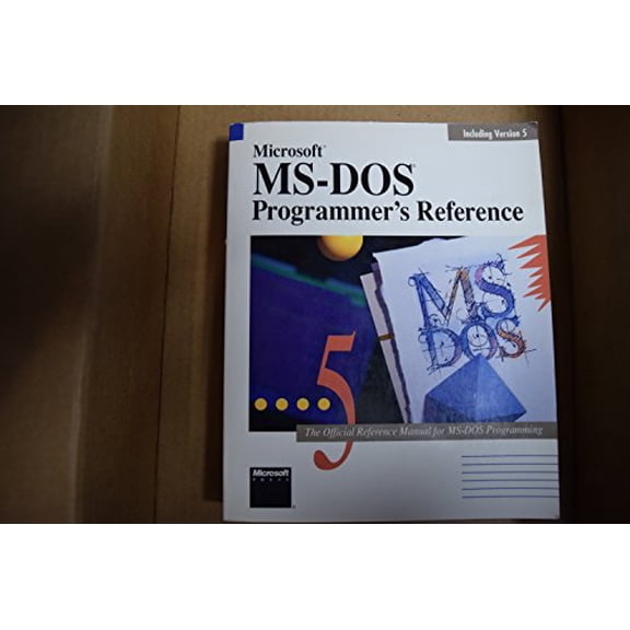 Pre-Owned Microsoft MS-DOS Programmer's Reference (Paperback) 1556153295 9781556153297
