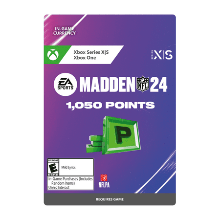 Microsoft Madden NFL 24: 1050 Madden Points - Xbox One, Xbox Series X