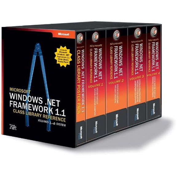 Pre-Owned Microsoft .NET Framework 1.1 Class Library Reference Volumes 1-4: System Paperback