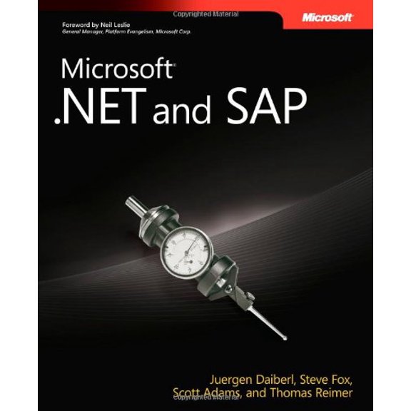 Pre-Owned Microsoft .NET and SAP (Paperback) 0735625689 9780735625686