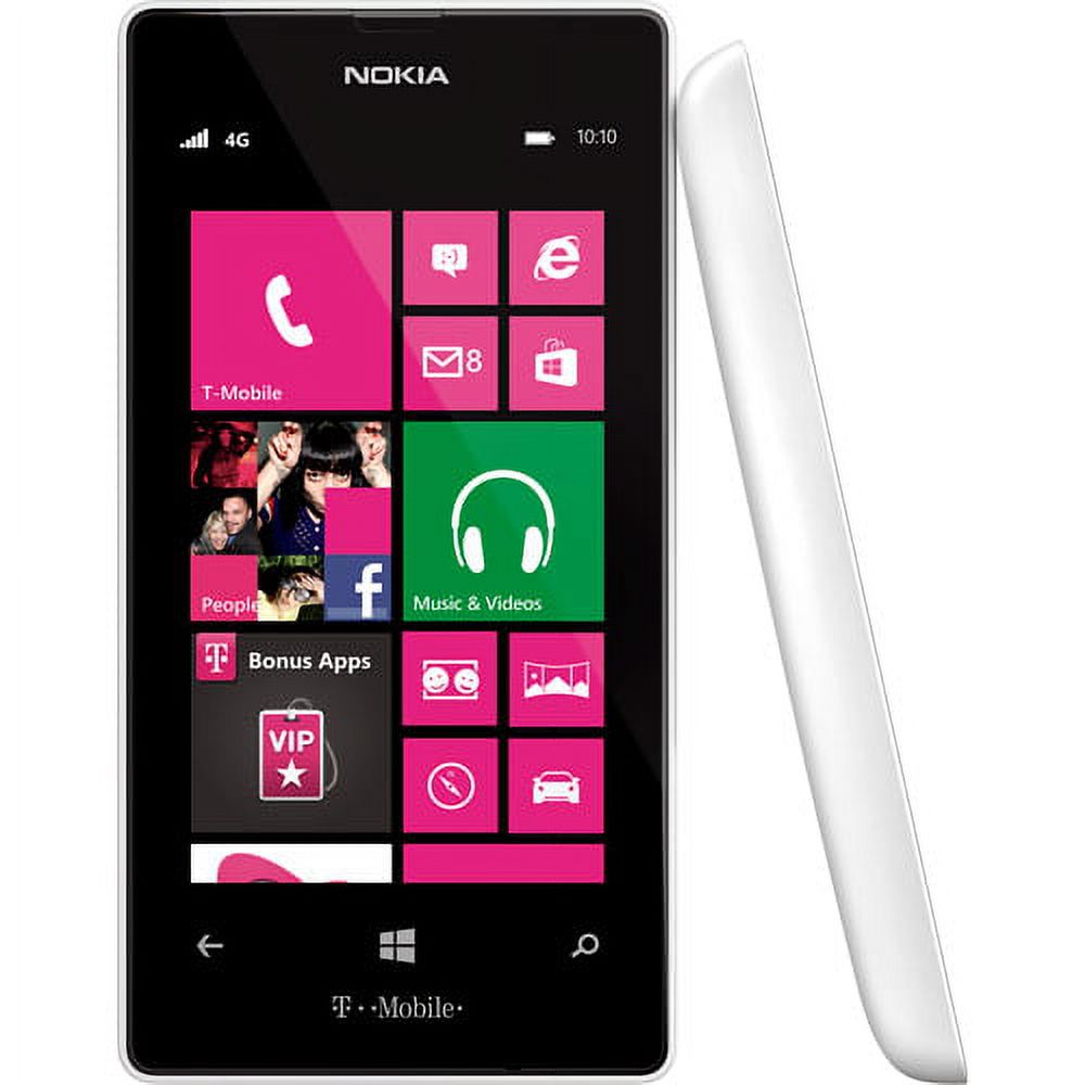 Microsoft Nokia Lumia 521 8GB White Prepaid Smartphone T-Mobile - image 1 of 2
